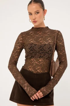 Hamptons Long Sleeve Chocolate