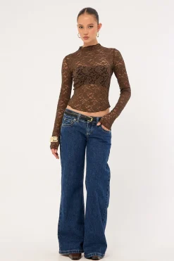 Hamptons Long Sleeve Chocolate