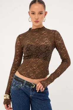 Hamptons Long Sleeve Chocolate