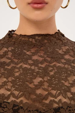 Hamptons Long Sleeve Chocolate