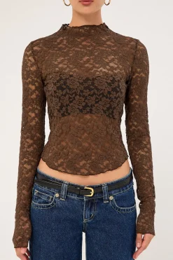 Hamptons Long Sleeve Chocolate