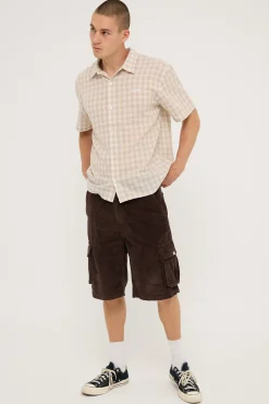 Hank Cargo Short Slater brown