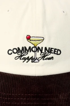 Happy Hour Dad Cap White