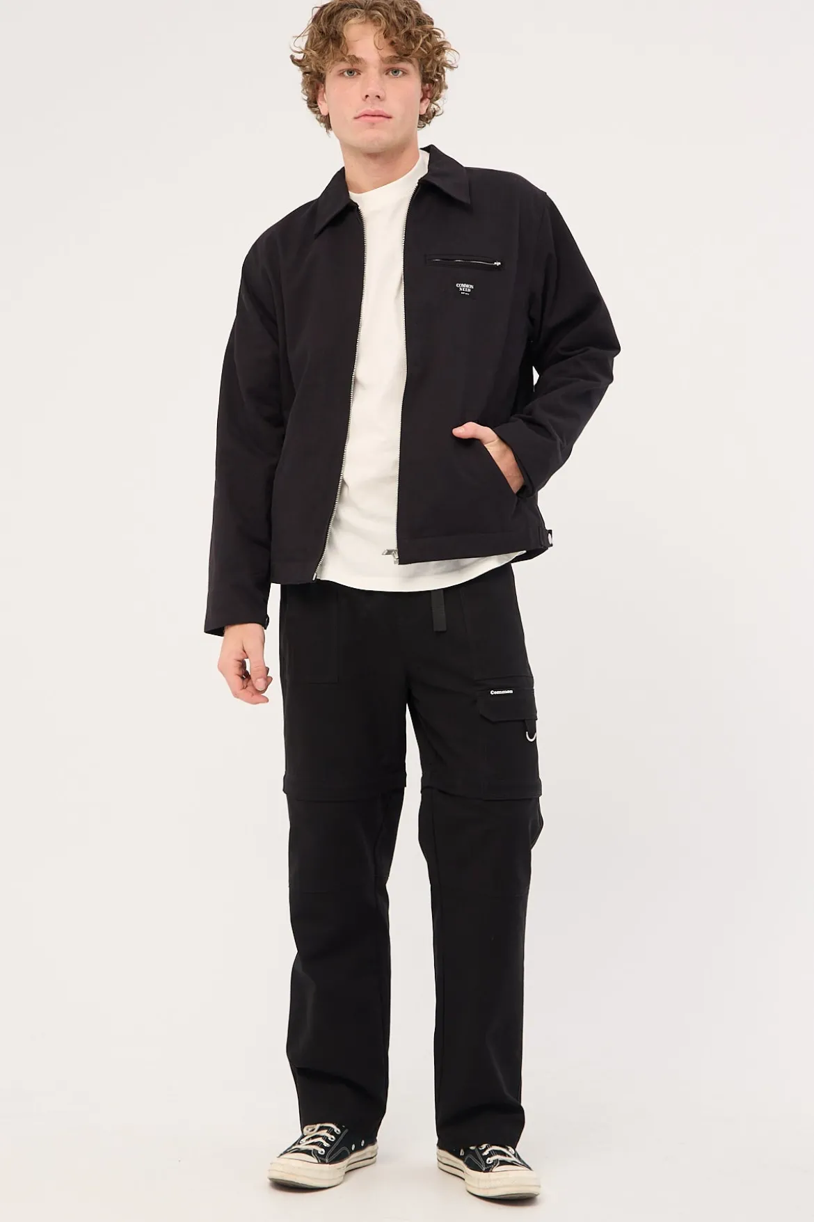 Harbor Cargo Zip Off Pant Black