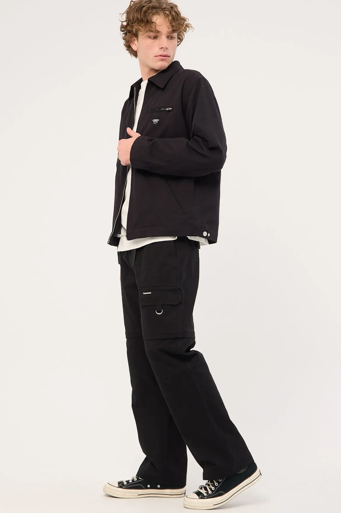 Harbor Cargo Zip Off Pant Black