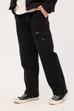 Harbor Cargo Zip Off Pant Black