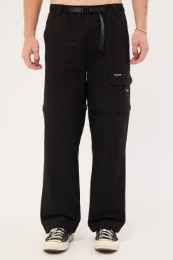 Harbor Cargo Zip Off Pant Black