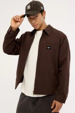 Harrington Jacket Dark Brown