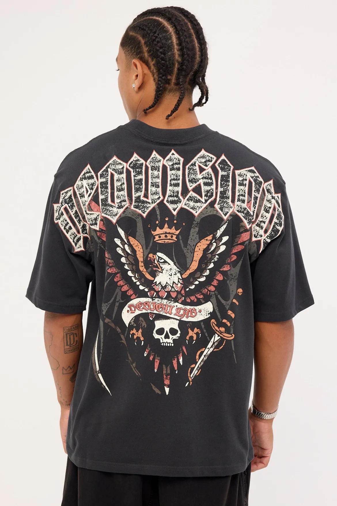 Hawk Street Super Heavy Tee Night Black