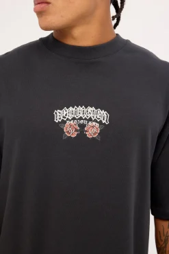 Hawk Street Super Heavy Tee Night Black