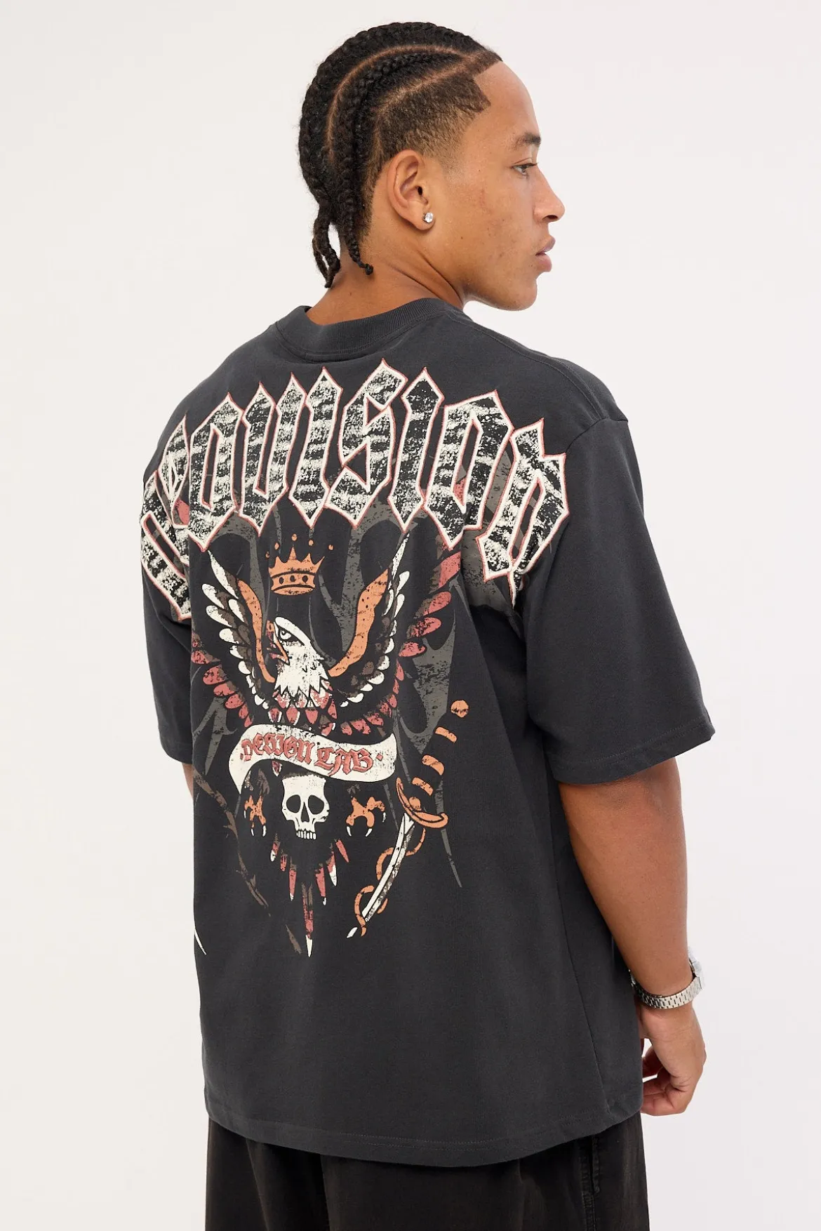 Hawk Street Super Heavy Tee Night Black