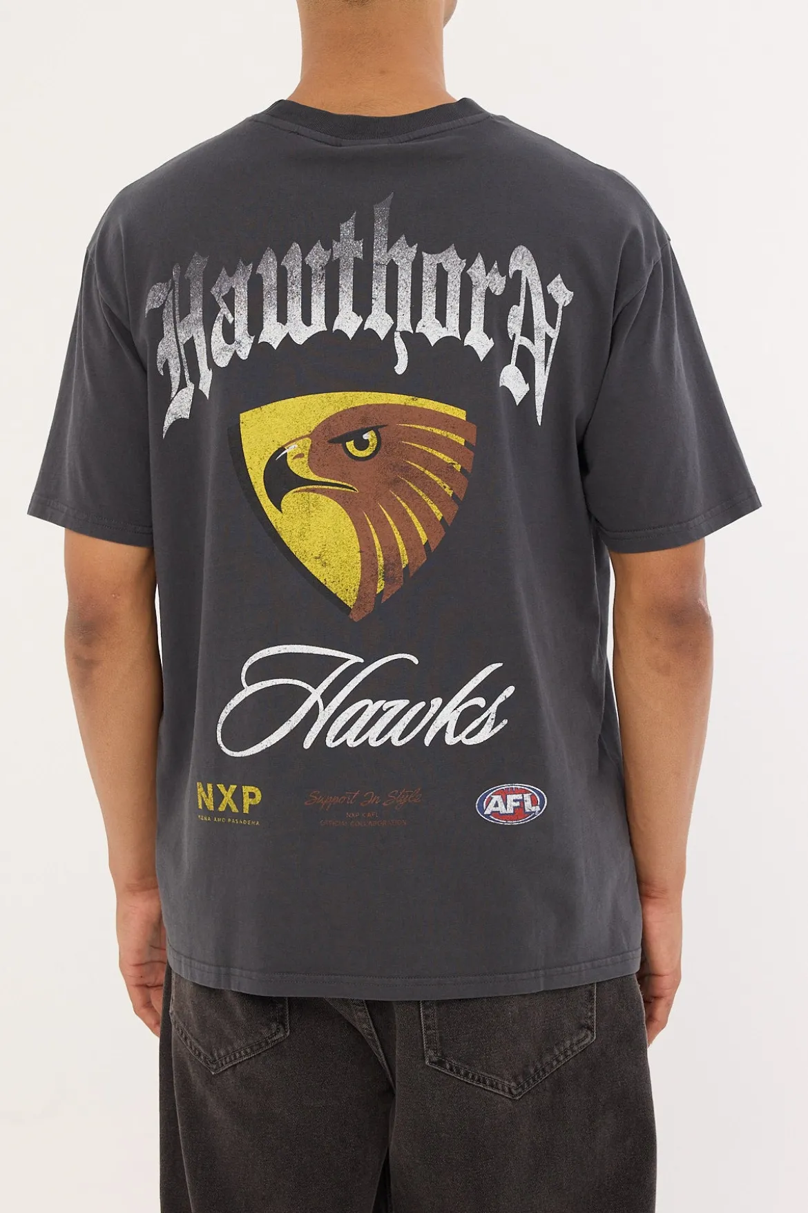 Hawthorn Vintage Goth Tee Pigment Asphalt