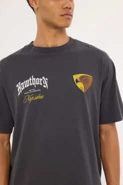 Hawthorn Vintage Goth Tee Pigment Asphalt
