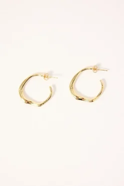 Hayley Hoop Earring Gold