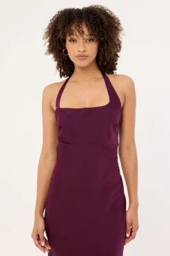 Hazel Maxi Dress Plum