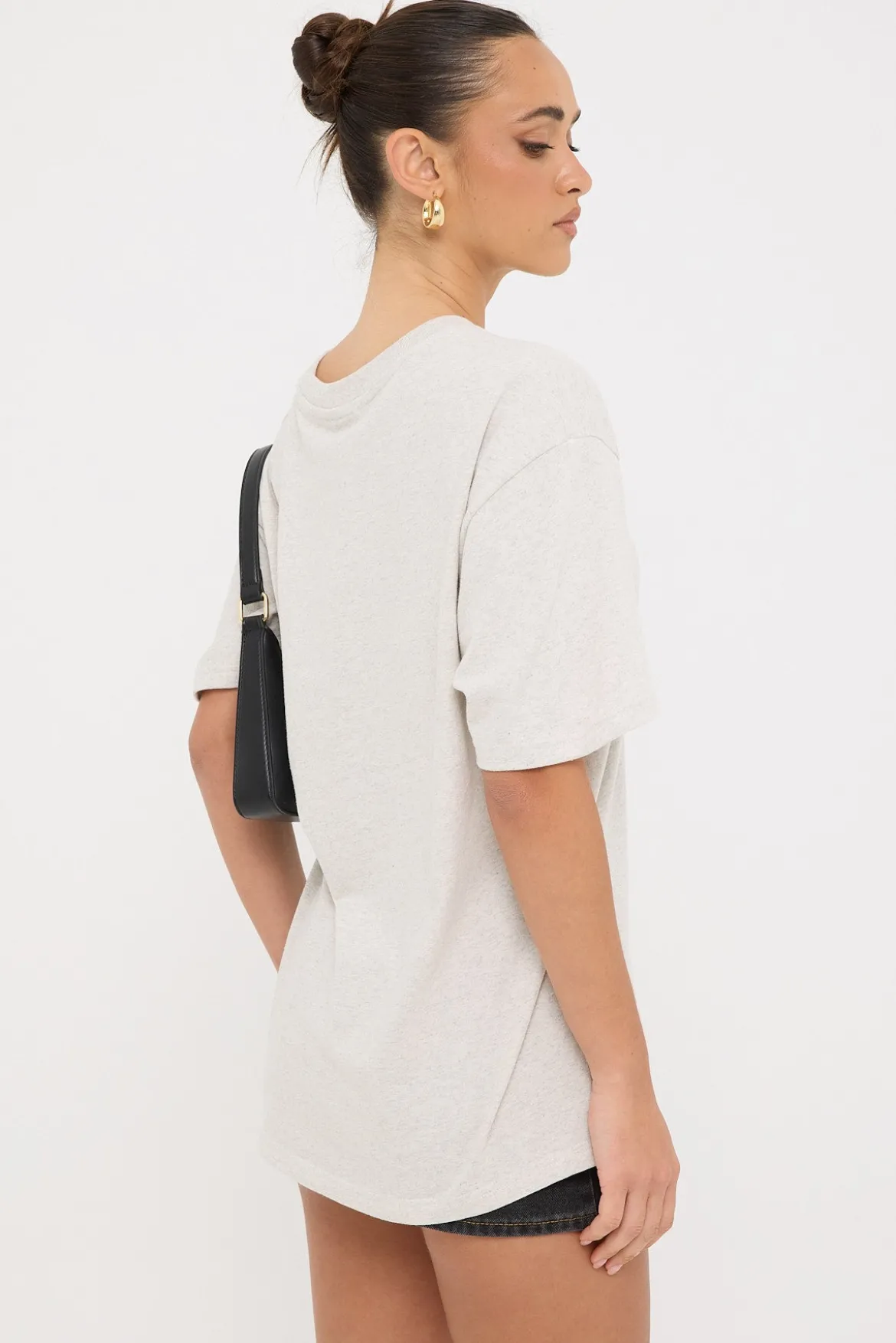 H.D. Lee Baggy Tee Grey Marle