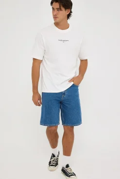 HD Lee Co Baggy Tee Vintage White