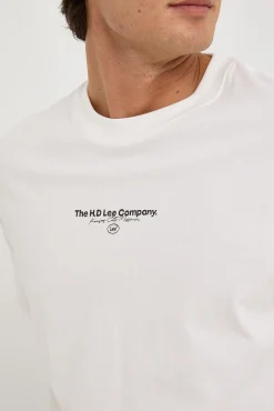 HD Lee Co Baggy Tee Vintage White