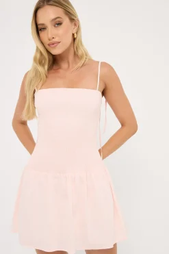 Head In a Bubble Mini Dress Pink