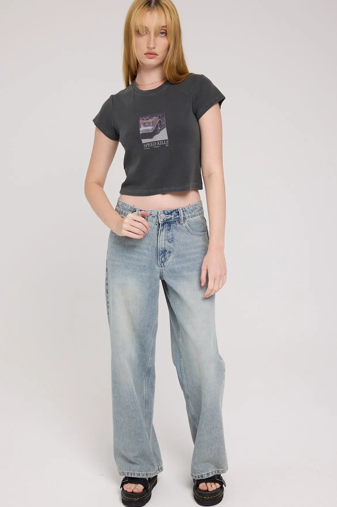 Headway Mini Tee Merch Black