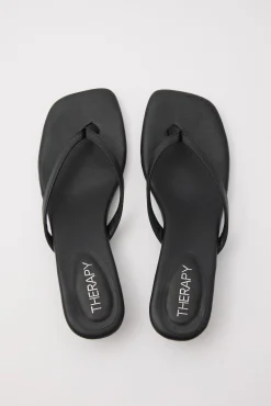 Heatwave Thong Heel Black