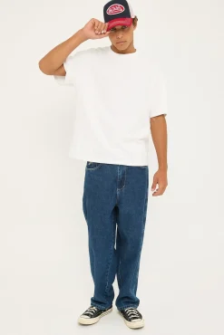 Heavy Faded Minus Tee Faded White