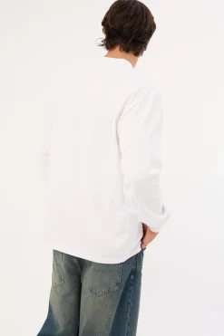 Heavy Long Sleeve Tee White