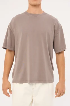 Heavy Weight Organic Tee Faded Grey