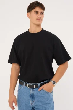 Heavy Weight Organic Tee Black