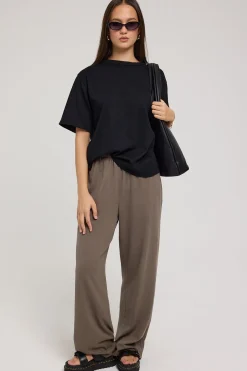 Hemp Relax Pant Light Canteen