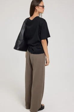 Hemp Relax Pant Light Canteen