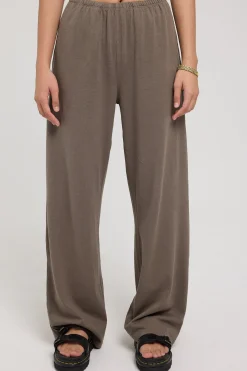 Hemp Relax Pant Light Canteen