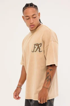 Heritage Tee Tan Wash
