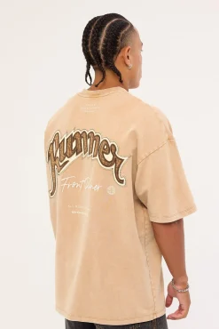 Heritage Tee Tan Wash