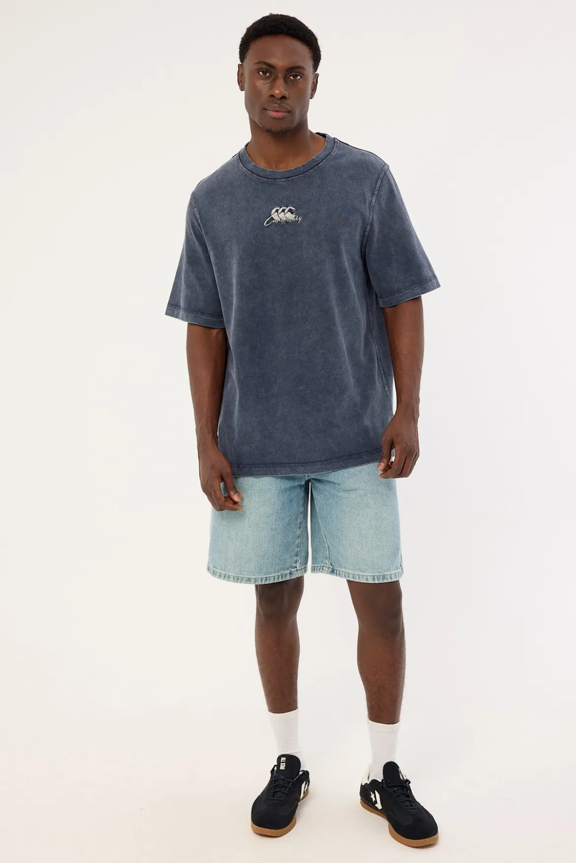 Heritage Washed T-Shirt 96E India Ink