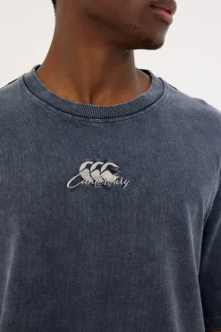 Heritage Washed T-Shirt 96E India Ink