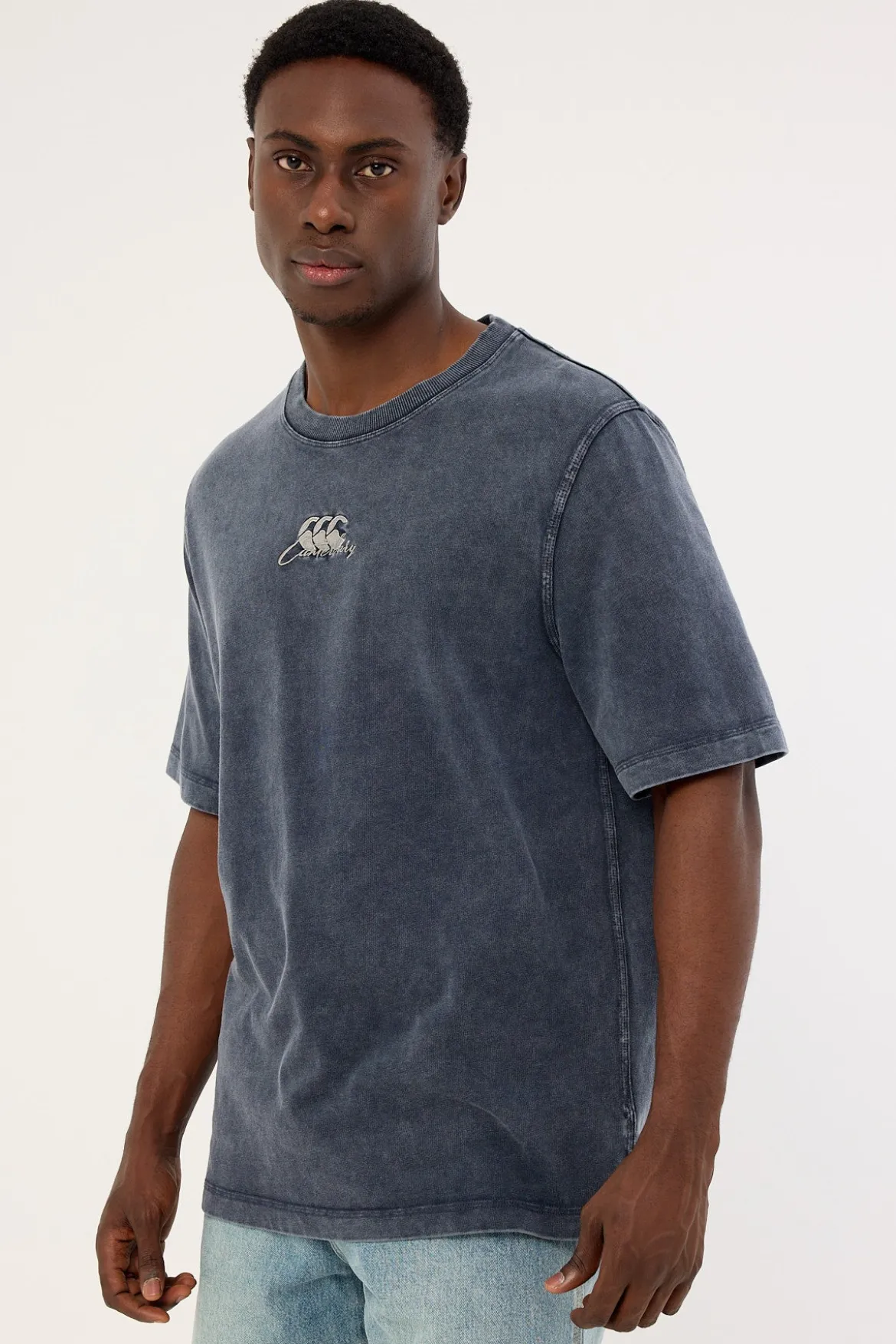 Heritage Washed T-Shirt 96E India Ink