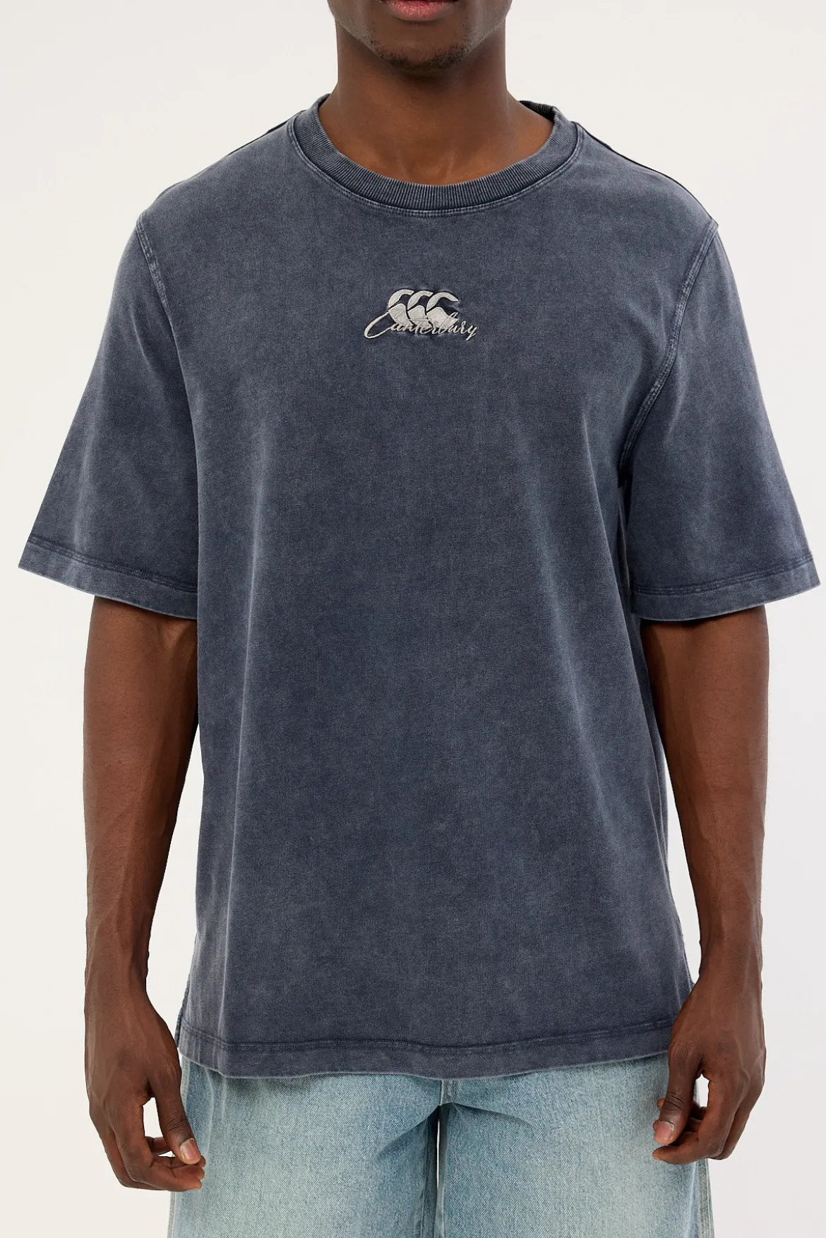 Heritage Washed T-Shirt 96E India Ink