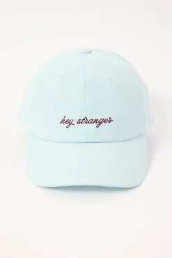 Hey Stranger Cap Light Blue