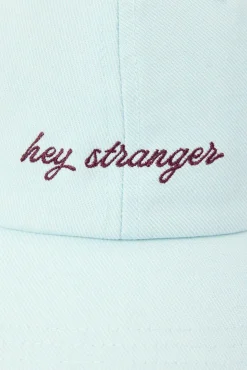 Hey Stranger Cap Light Blue