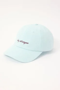 Hey Stranger Cap Light Blue