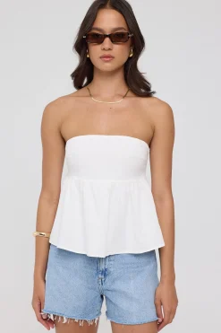 Hi Bells Denim Short Blue Road