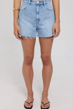 Hi Bells Denim Short Blue Road
