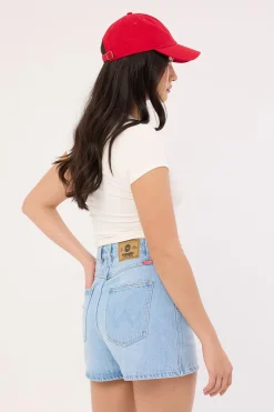 Hi Bells Short Groove Blue