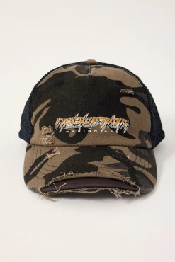 Hide Camo Trucker Cap Camo
