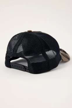 Hide Camo Trucker Cap Camo