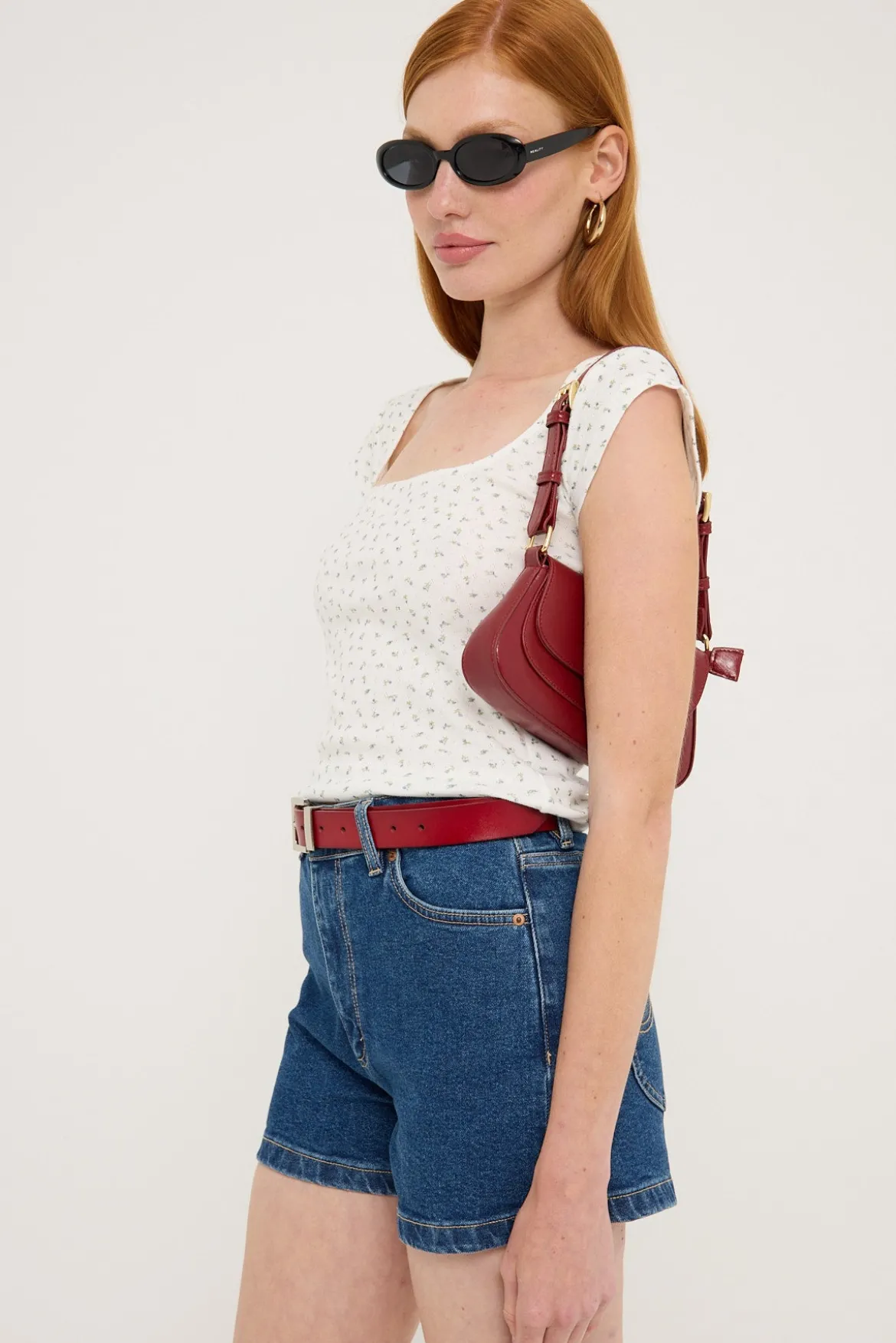 High Relaxed Short Indigo Dream