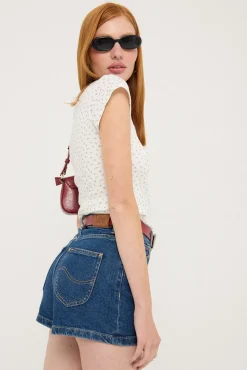 High Relaxed Short Indigo Dream