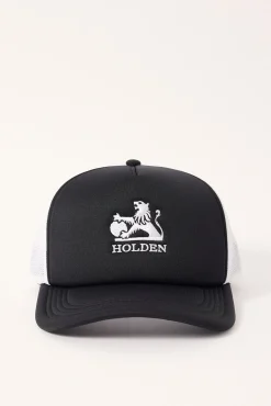 Holden Retro Logo Foamy Trucker Black
