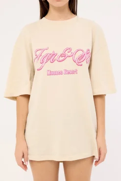 Holiday Oversized T-Shirt White